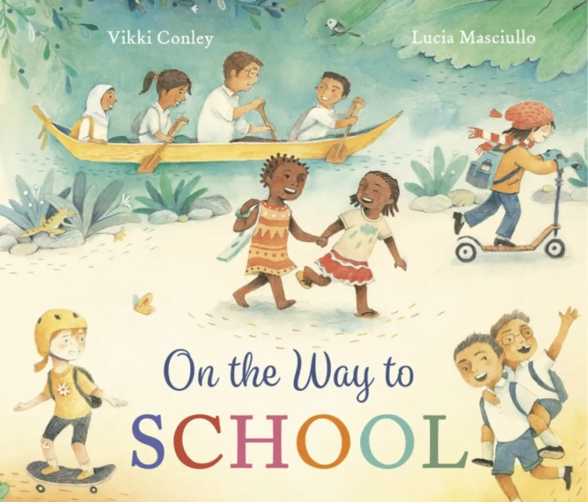 On the Way to School - Vikki Conley