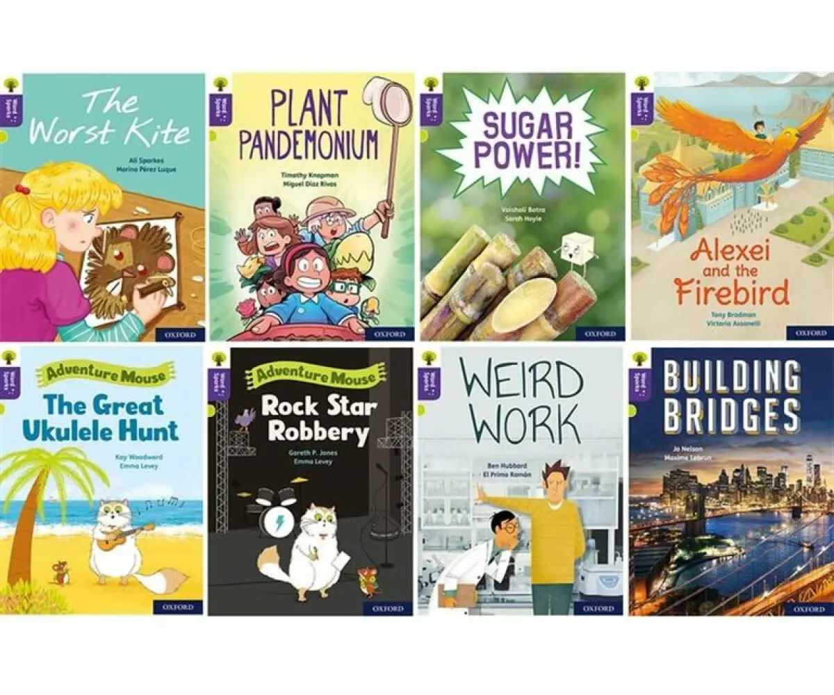 Oxford Reading Tree Word Sparks: Level 11: Mixed Pack of 8 - Clements, Wilkinson