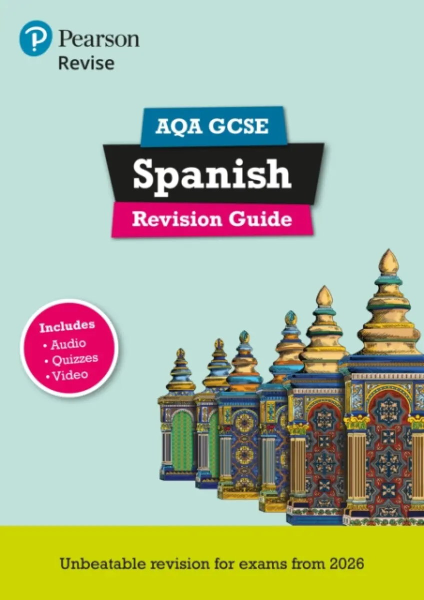 Pearson Revise AQA GCSE Spanish Revision Guide incl. audio, quiz & video - for 2026, 2027 exams - Vivien Halksworth