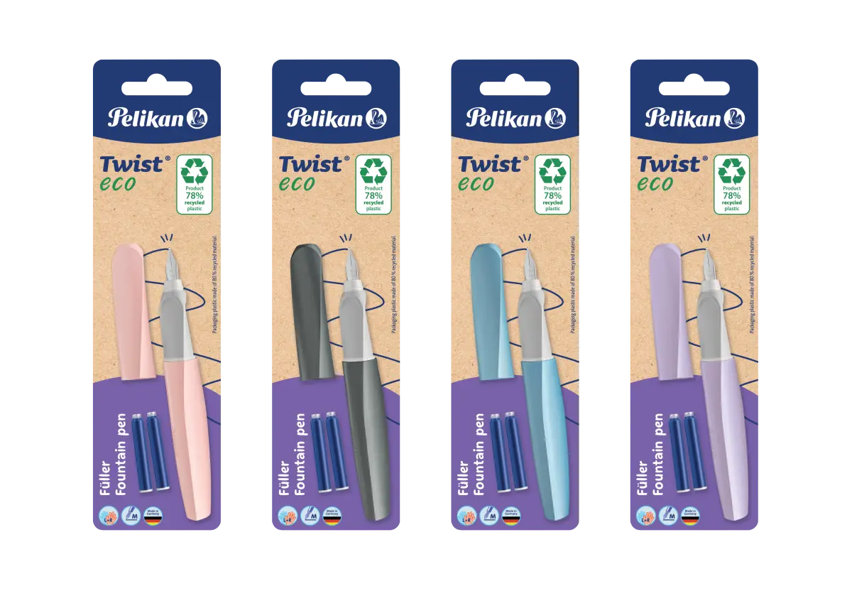 Pelikan - Pero bombičkové Twist eco