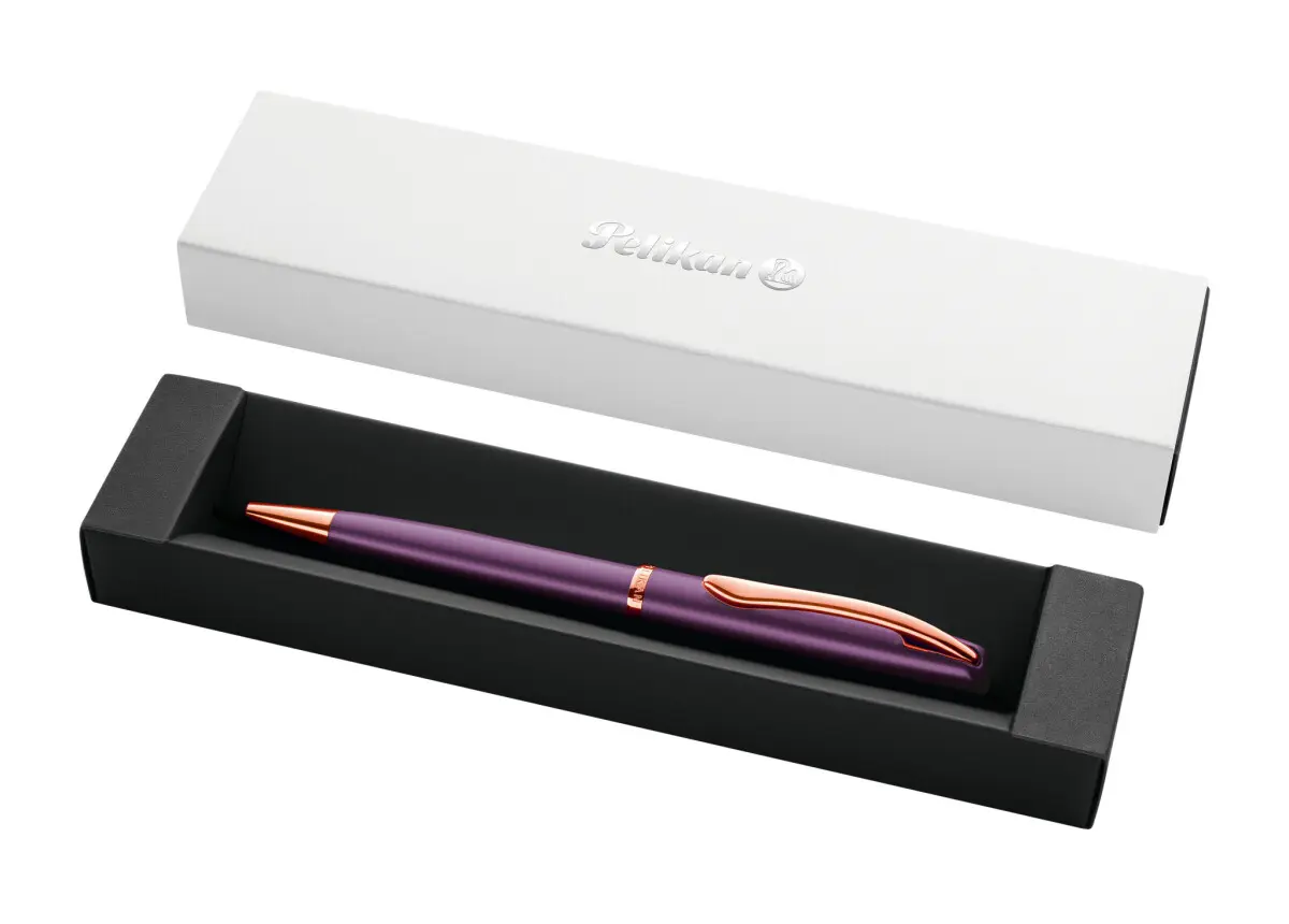 Pelikan - Pero kuličkové Jazz Noble fialové v boxu