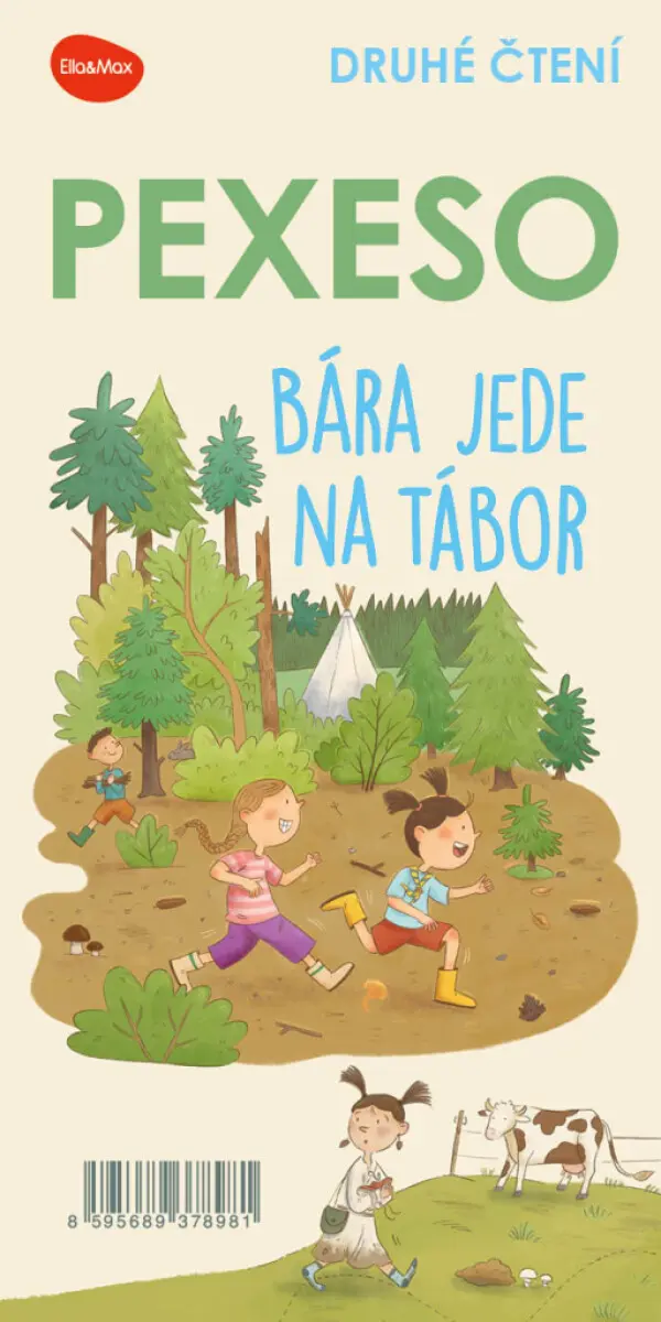 Pexeso - Bára jede na tábor