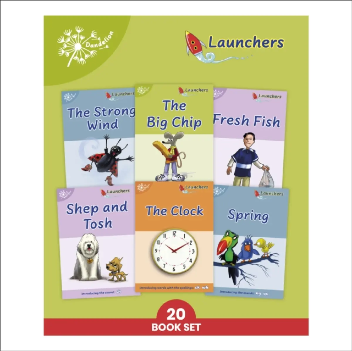 Phonic Books Dandelion Launchers Units 11-15 - Phonic Books