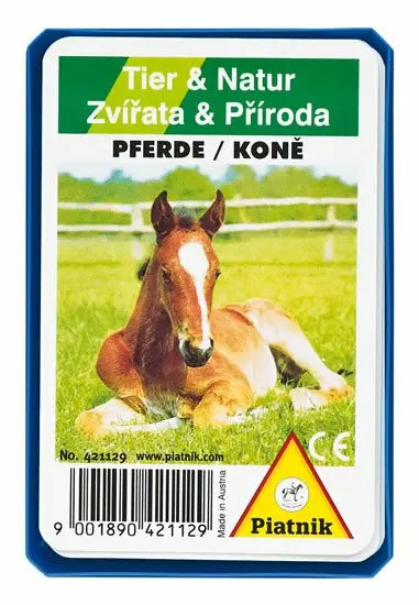 Piatnik karty kvarteto koně