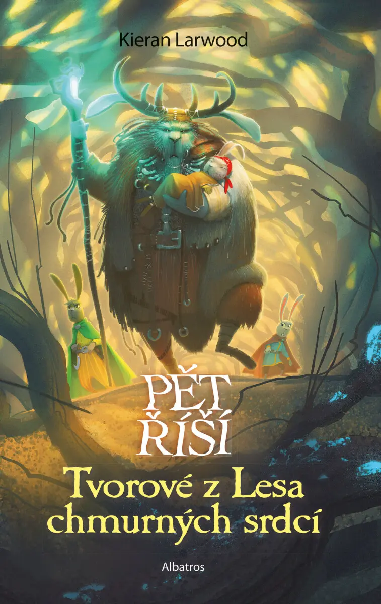 Podkin a nestvůry z Lesa chmurných srdcí - Kieran Larwood, David Wyatt