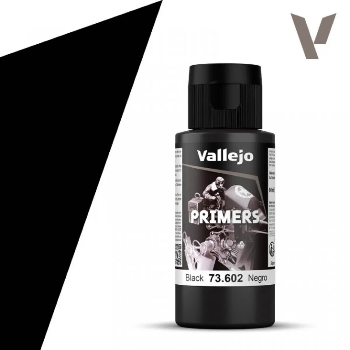 Vallejo Surface Primer 73602 Black 60 ml