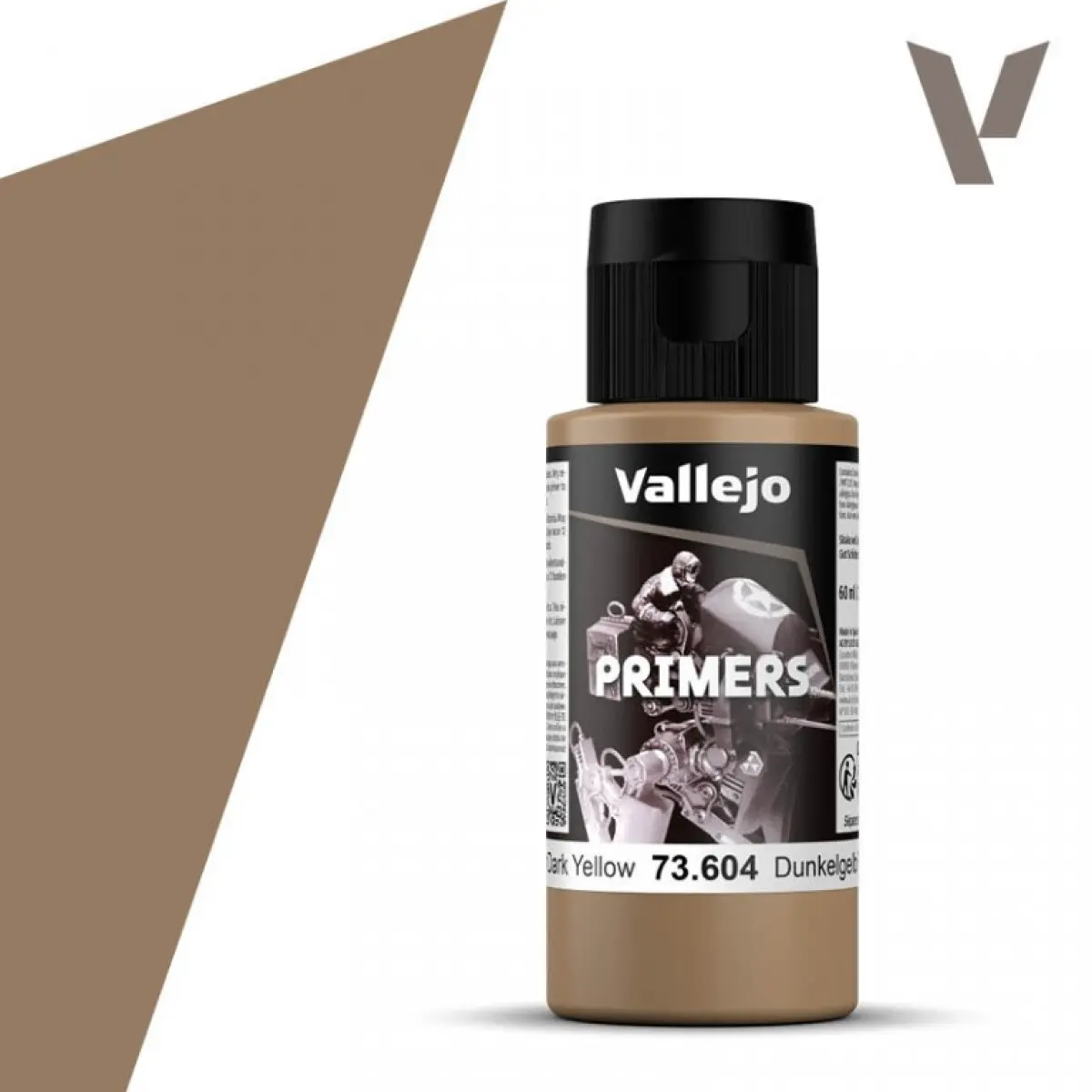 Podkladový primer Vallejo 60ml – German Dark Yellow RAL7028