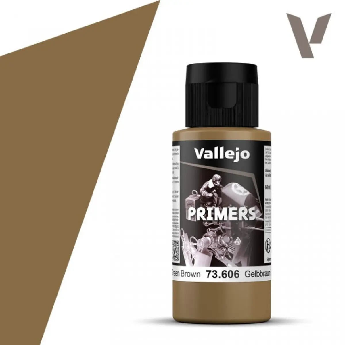 Vallejo Surface Primer 73606 German Green Brown 60 ml