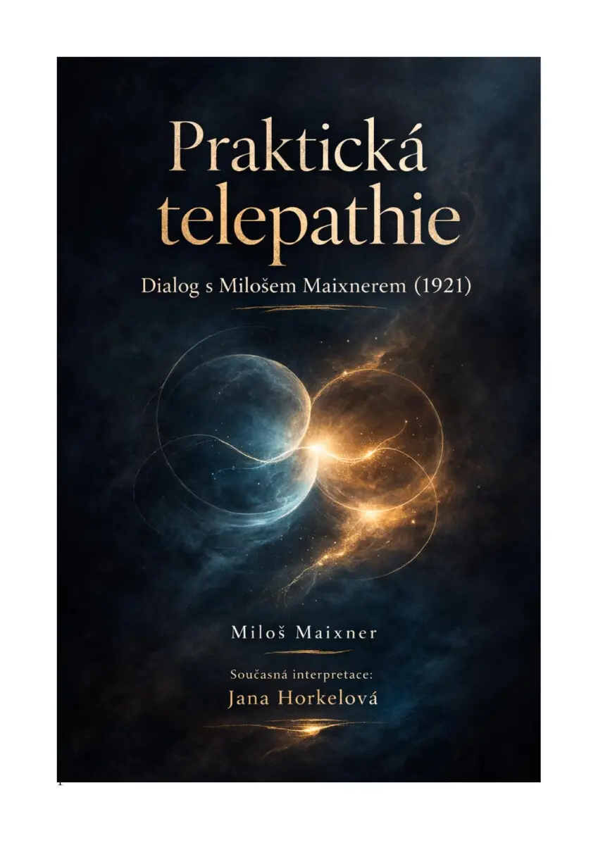Praktická telepathie : dialog s Milošem Maixnerem (1921) - Jana Horkelová