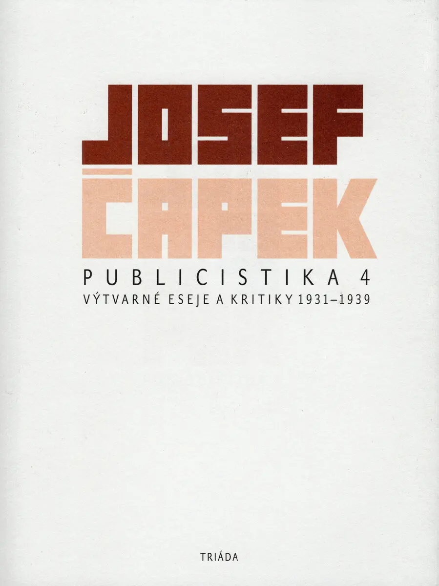 Publicistika 4 - Josef Čapek