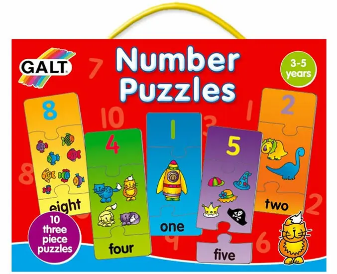 Puzzle – moje první anglické číslice 2.