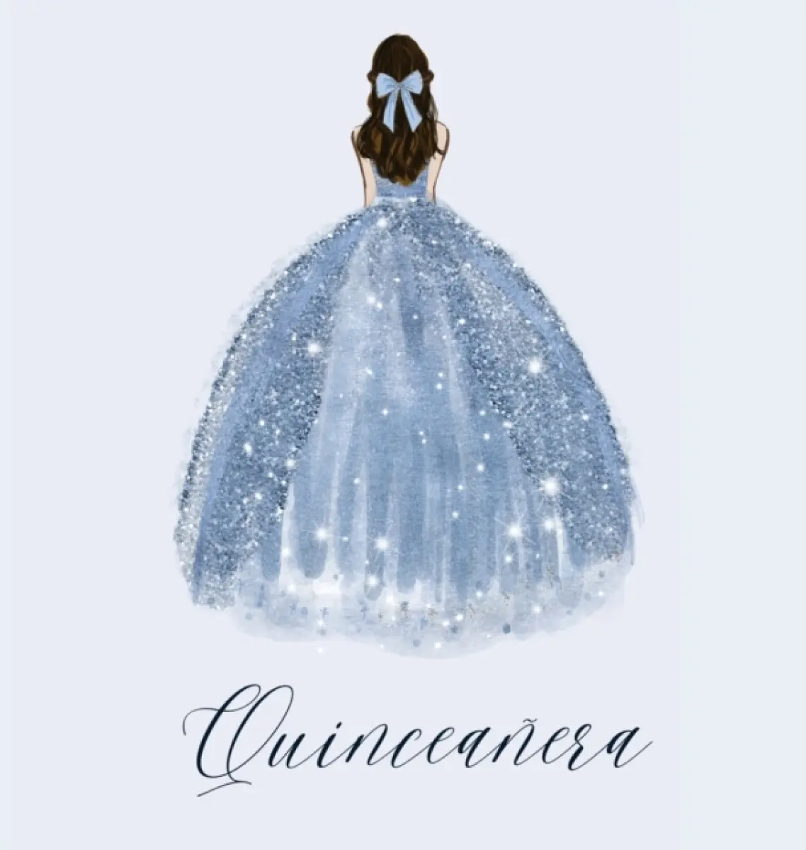 Quinceañera guest book, Mis Quince Anos Guest book, birthday party guest book to sign - Lulu and Bell