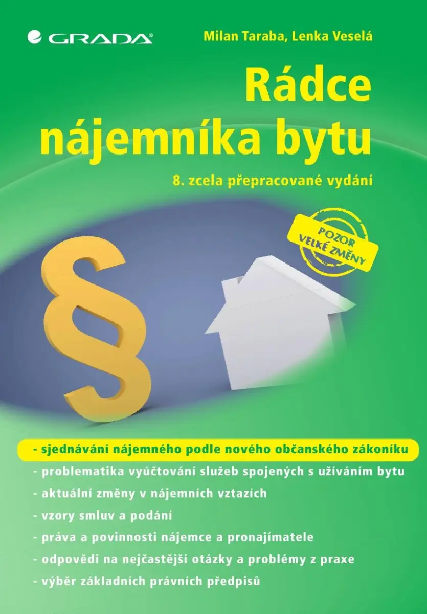 Rádce nájemníka bytu - Milan Taraba, Lenka Veselá