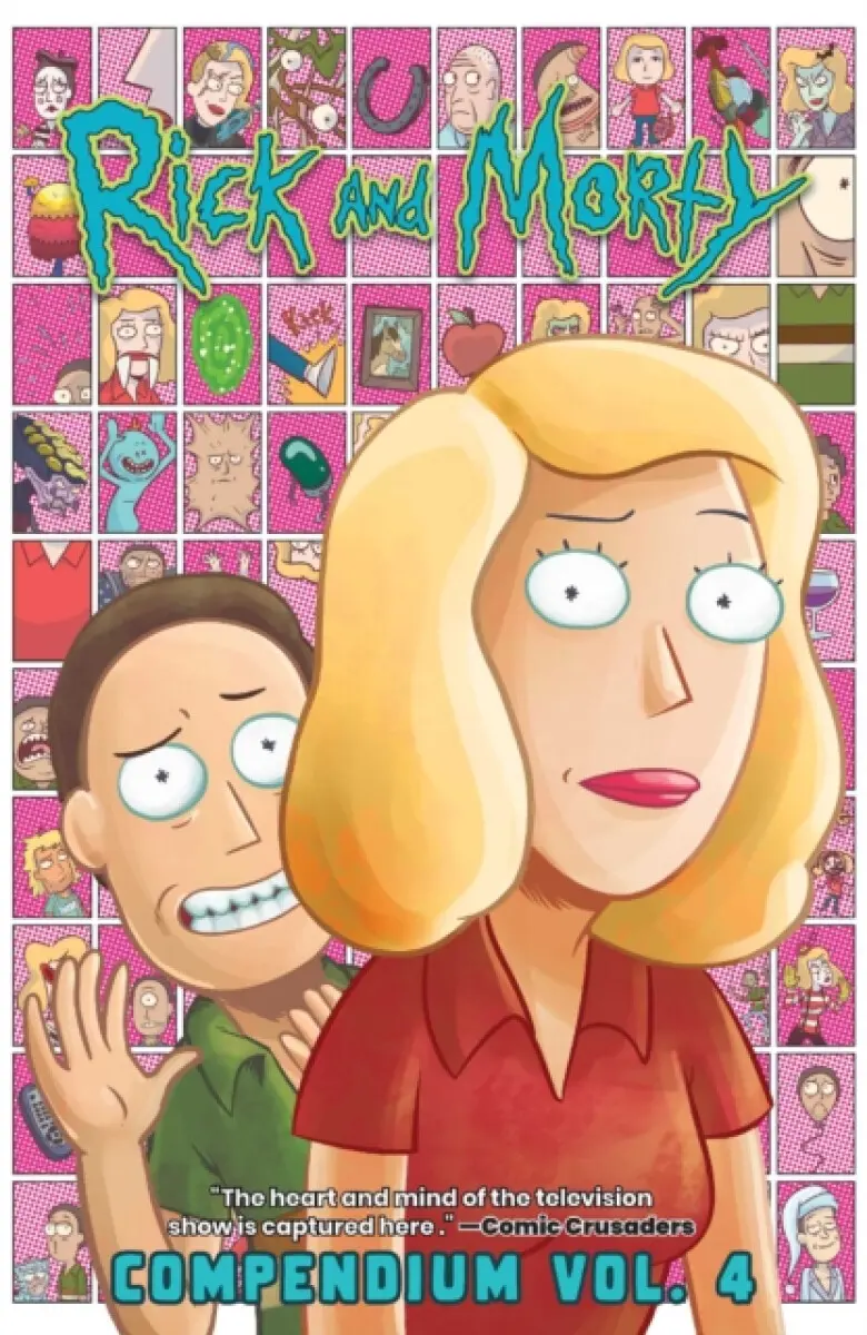 Rick and Morty Compendium Vol. 4 SC (CVR A) - Tini Howardová, Kyle Starks, Sarah Graley