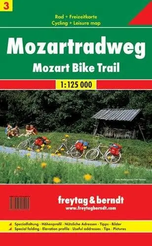 Mozart Radweg 1:125 000
