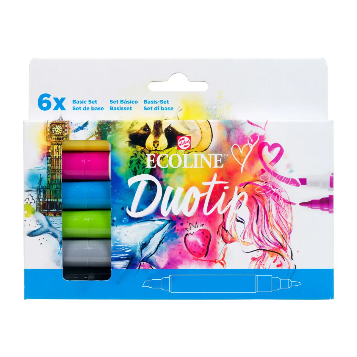 Sada Ecoline Duo Tip Basic 6ks