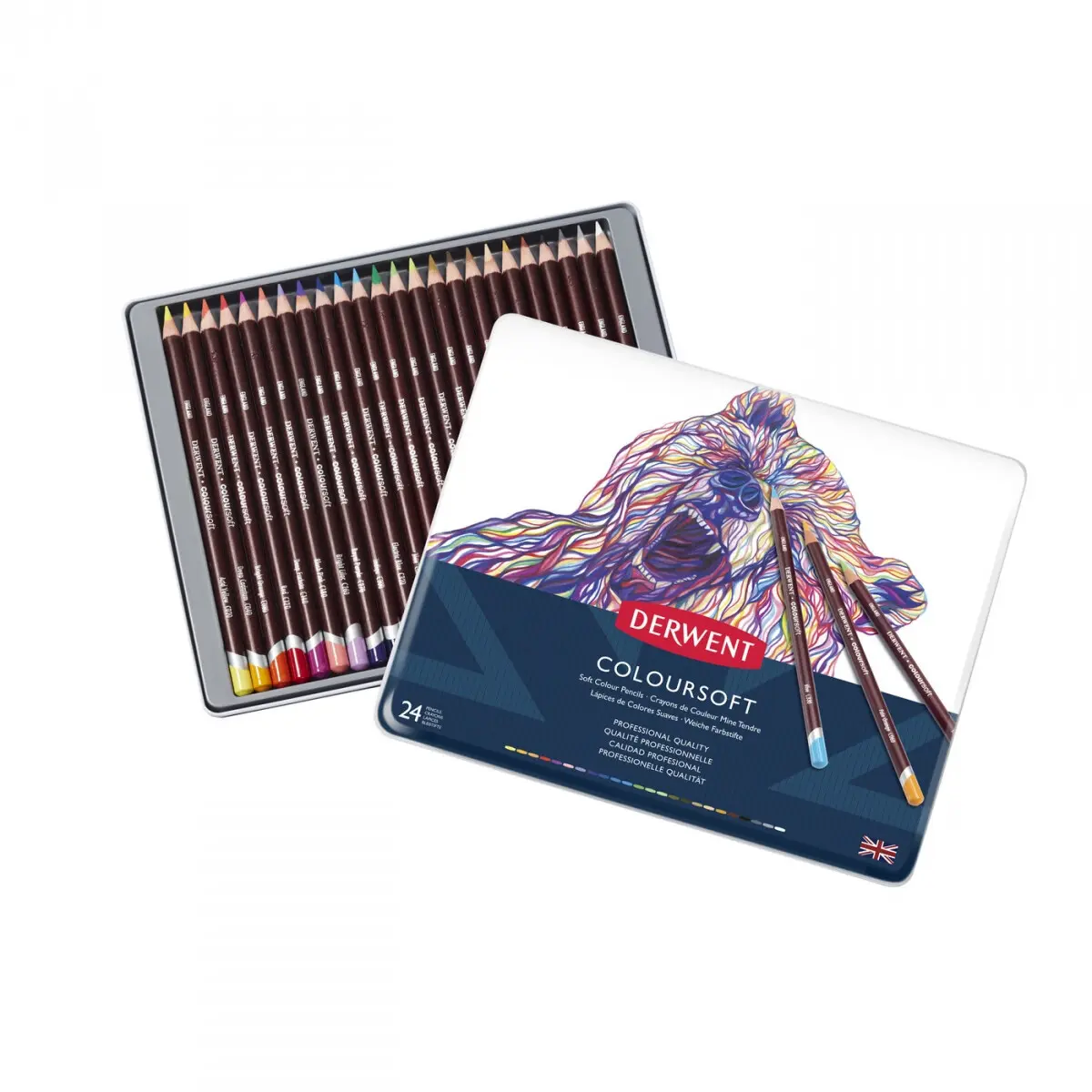 Sada měkkých pastelek Coloursoft 24ks