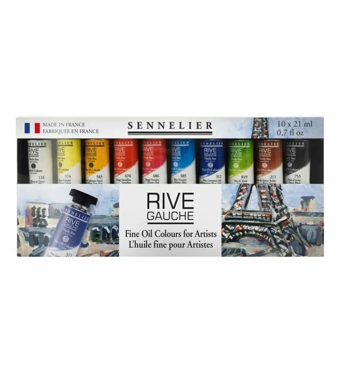 Sada olejových barev Sennelier Rive Gauche 10x21ml