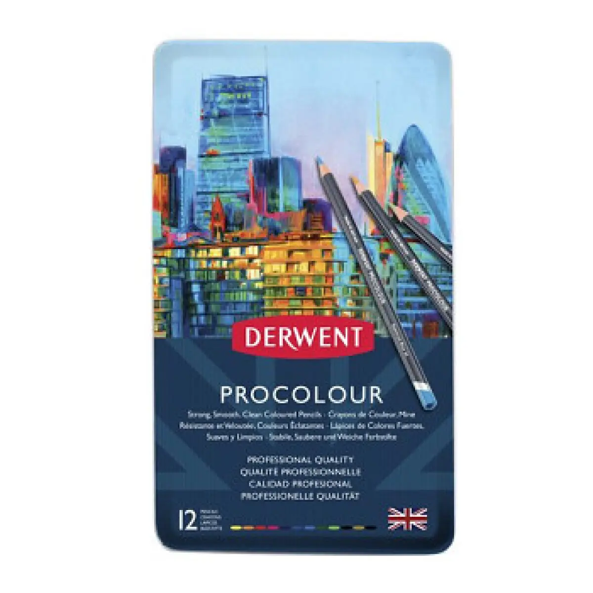 Sada pastelek Procolour - 12ks