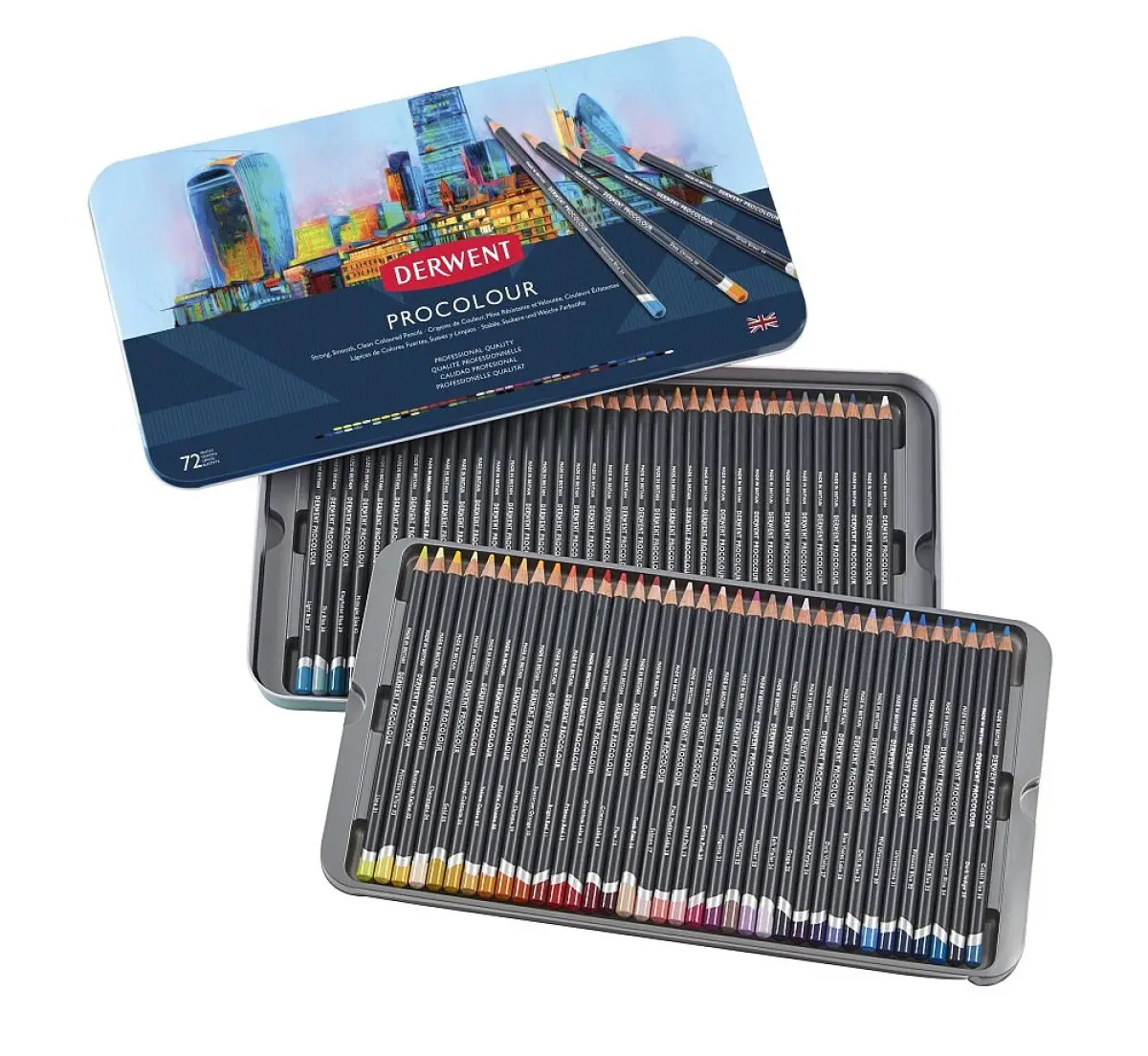 Sada pastelek Procolour - 72ks