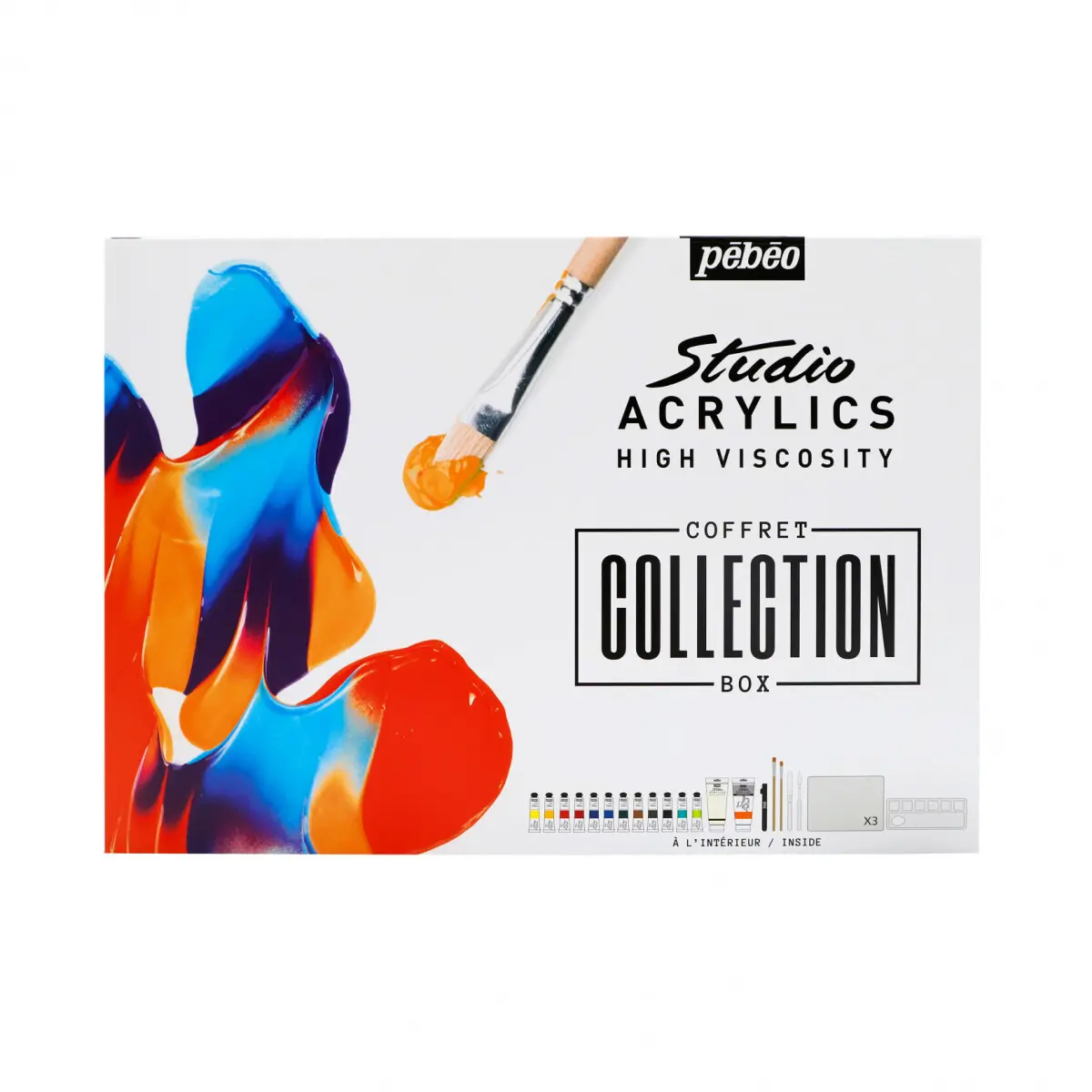 Sada Studio Acrylics, Pébéo - Collection Box
