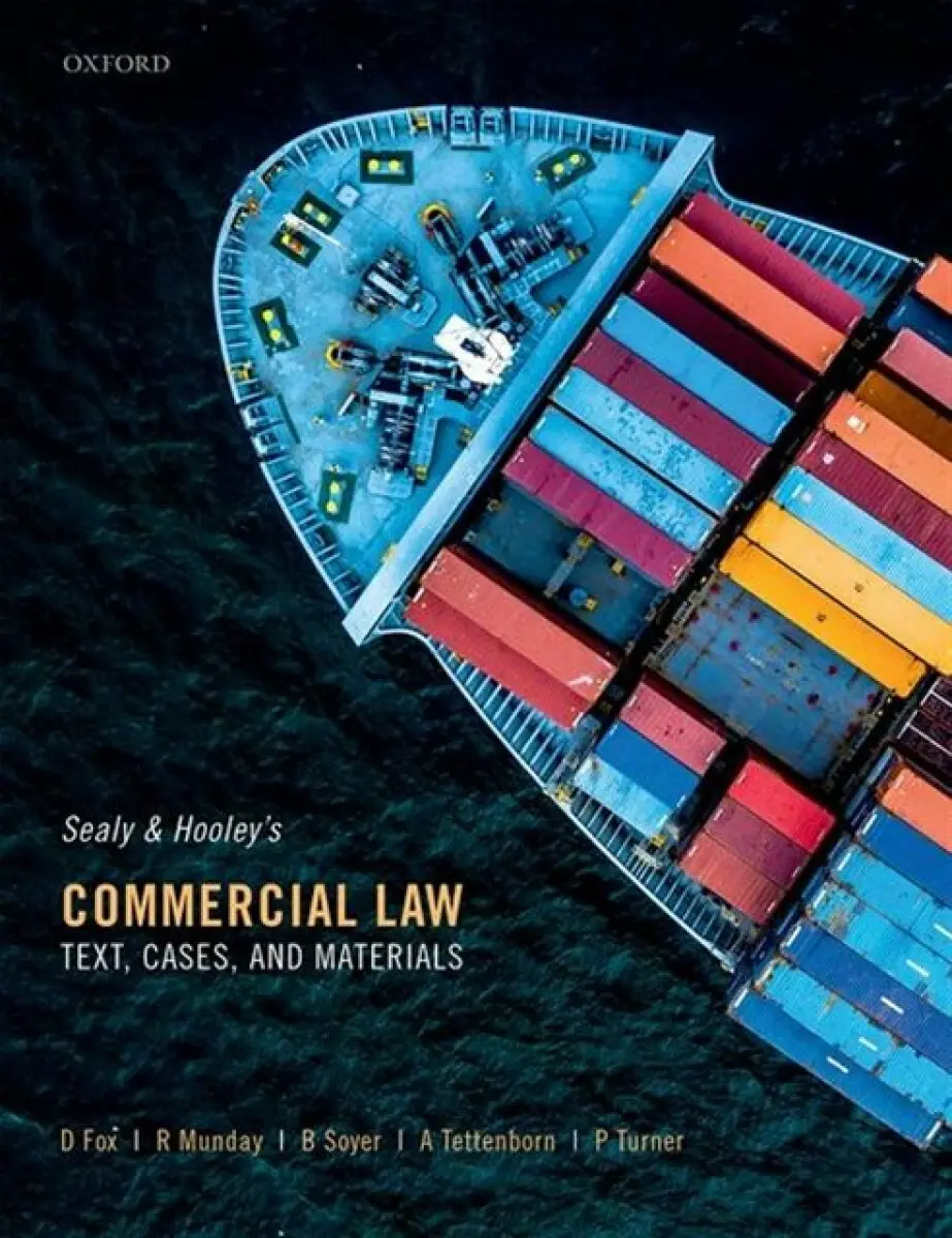 Sealy and Hooley's Commercial Law - David Fox, Andrew Tettenborn