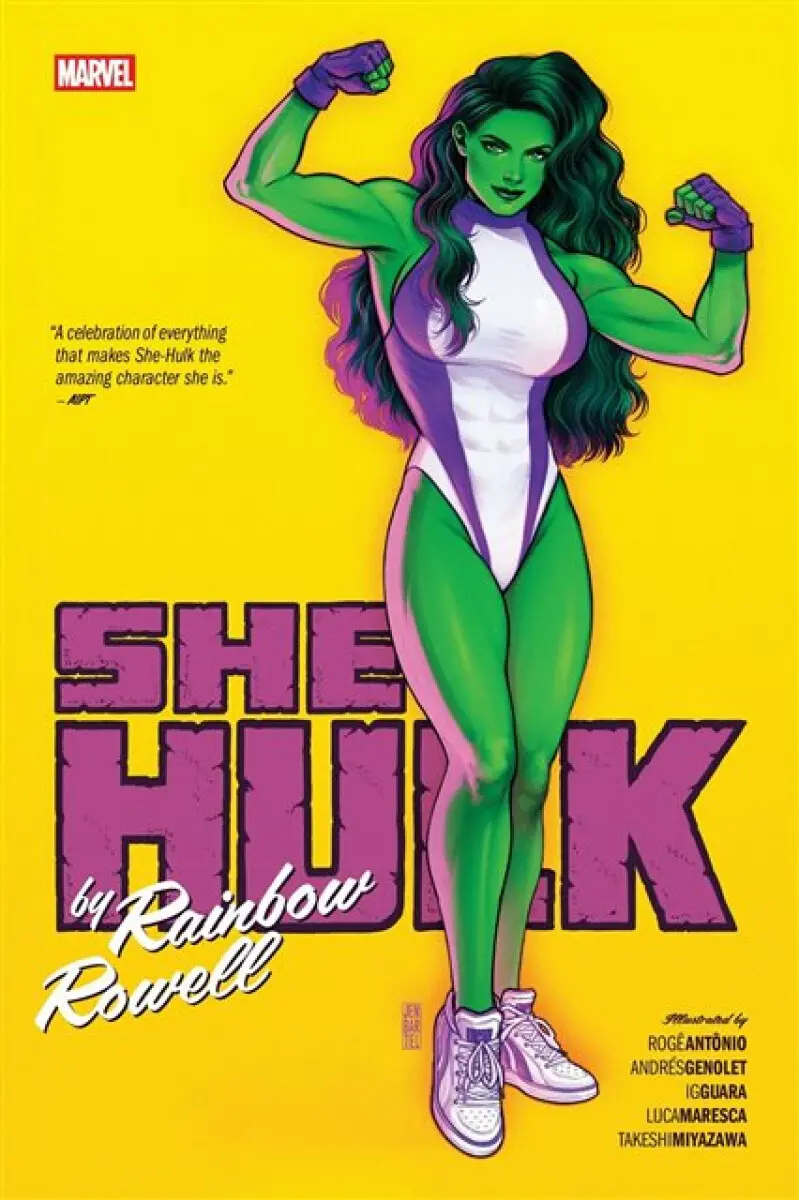 She-Hulk By Rainbow Rowell Omnibus Jen Bartel Cover - Rainbow Rowellová