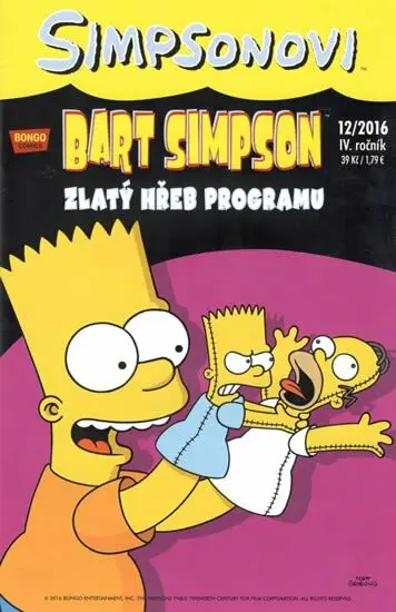 Bart Simpson: Zlatý hřeb programu (12/2016) - Matt Groening - kniha z kategorie Komiksy