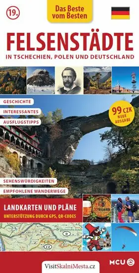 Skalní města - kapesní průvodce/německy - Jiří Rak