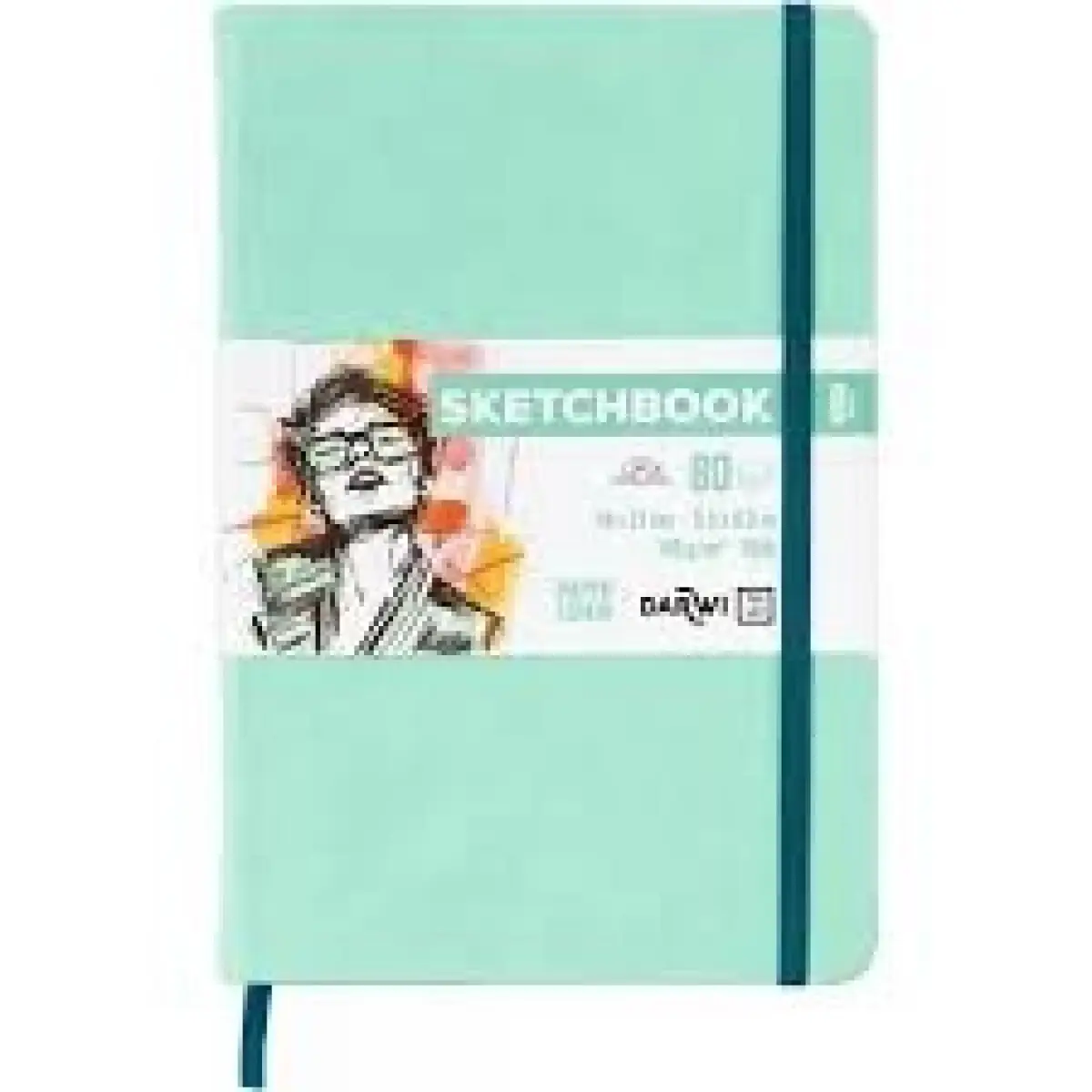 Sketchbook Darwi 14x21 Mintgreen