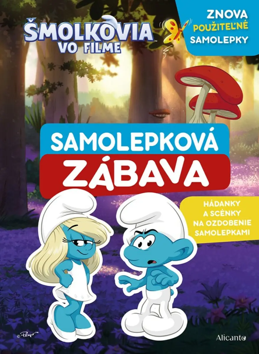 Šmolkovia vo filme - Samolepková zábava - kolektiv autorů