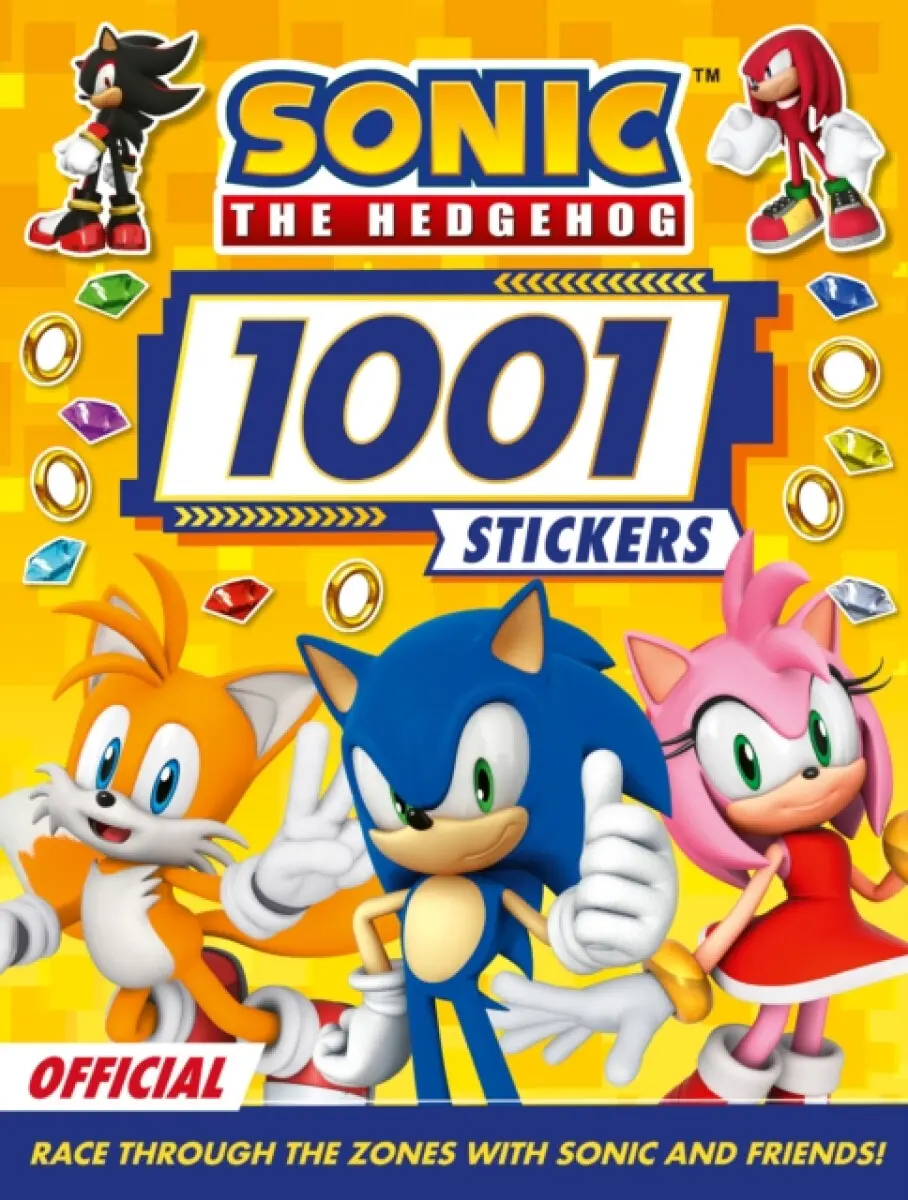 Sonic the Hedgehog 1001 Stickers - Sonic The Hedgehog