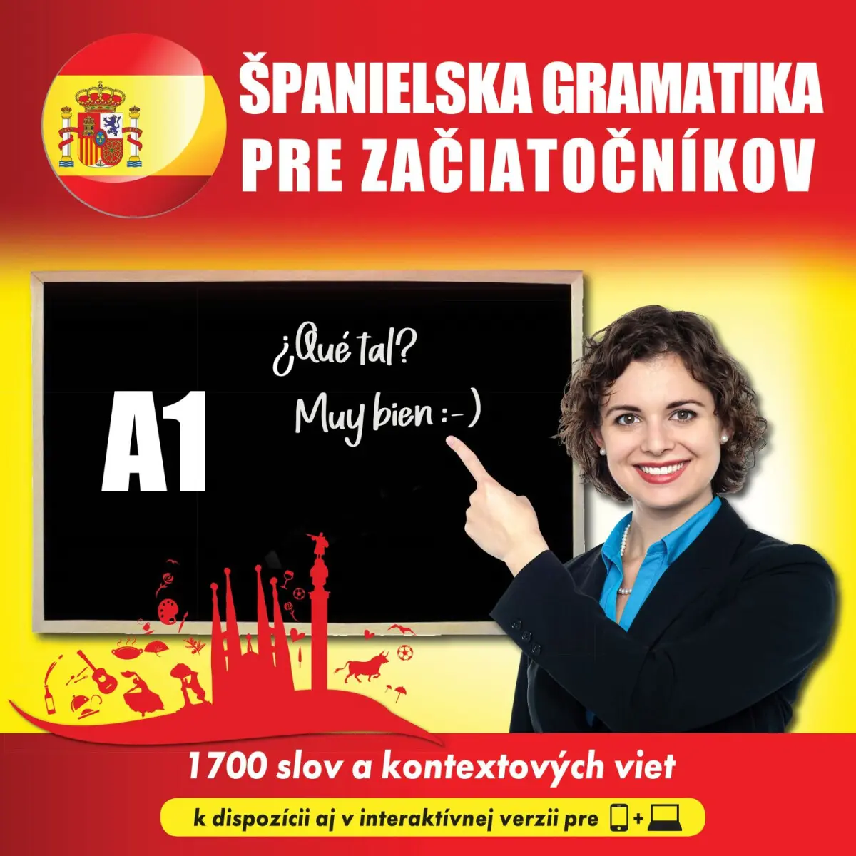 Španielska gramatika pre začiatočníkov A1 - audioacademyeu - audiokniha