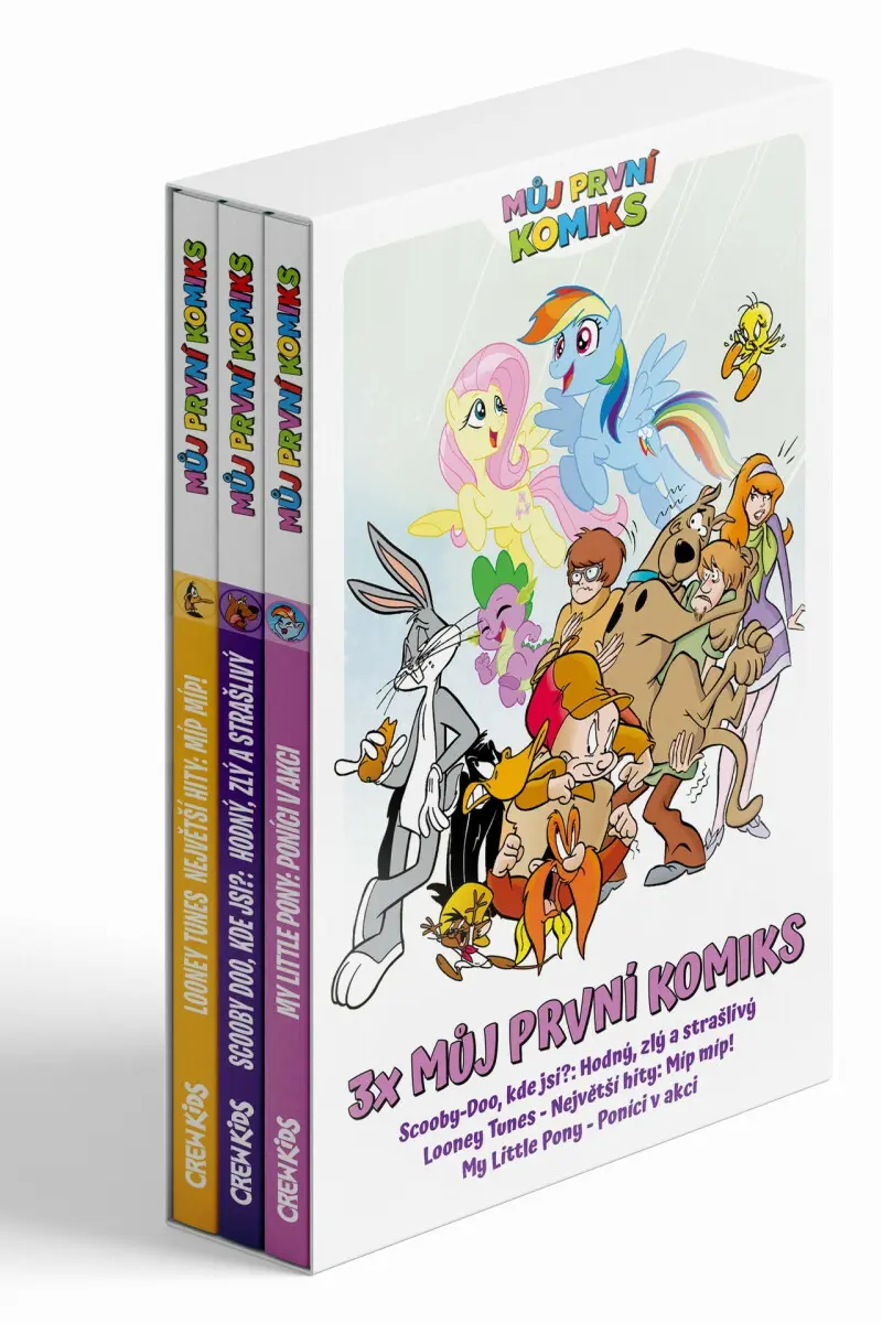 3x Můj první komiks (Looney Tunes, Scooby-Doo, My Little Pony)