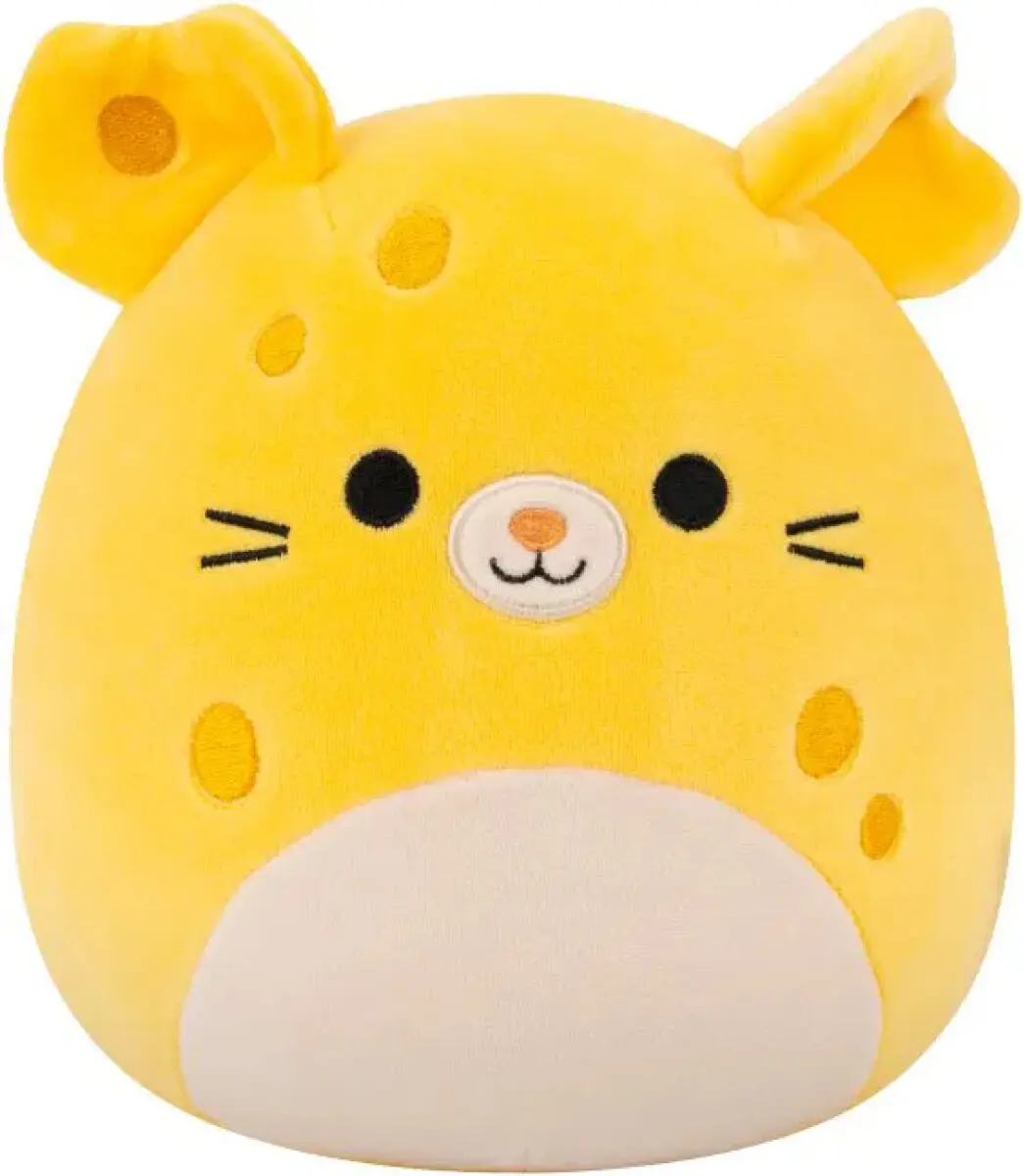 SQUISHMALLOWS Sýrová myška - Amelia, 30 cm