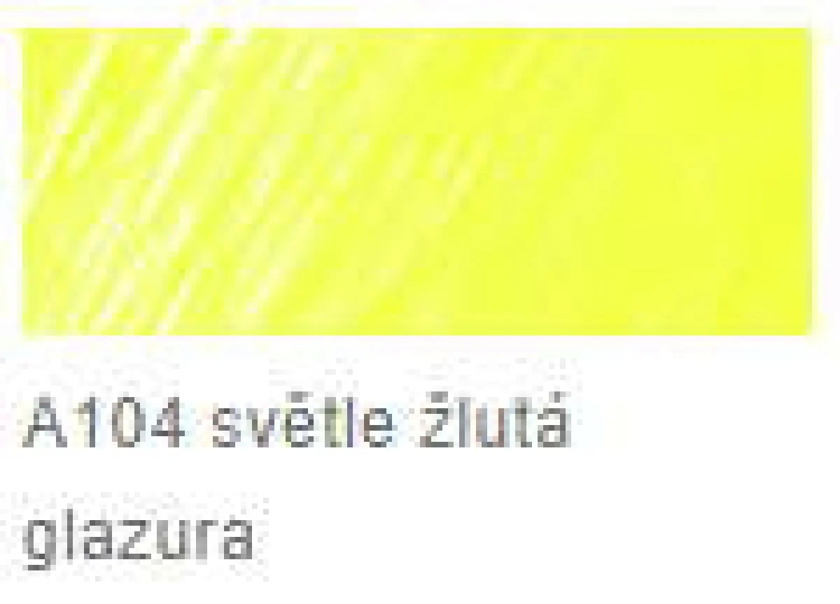 Štětečkový popisovač Faber-Castell – 104 světle žlutý
