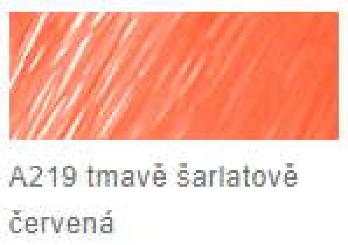 Štětečkový popisovač Faber-Castell – 219 šarlatově červený tmavý