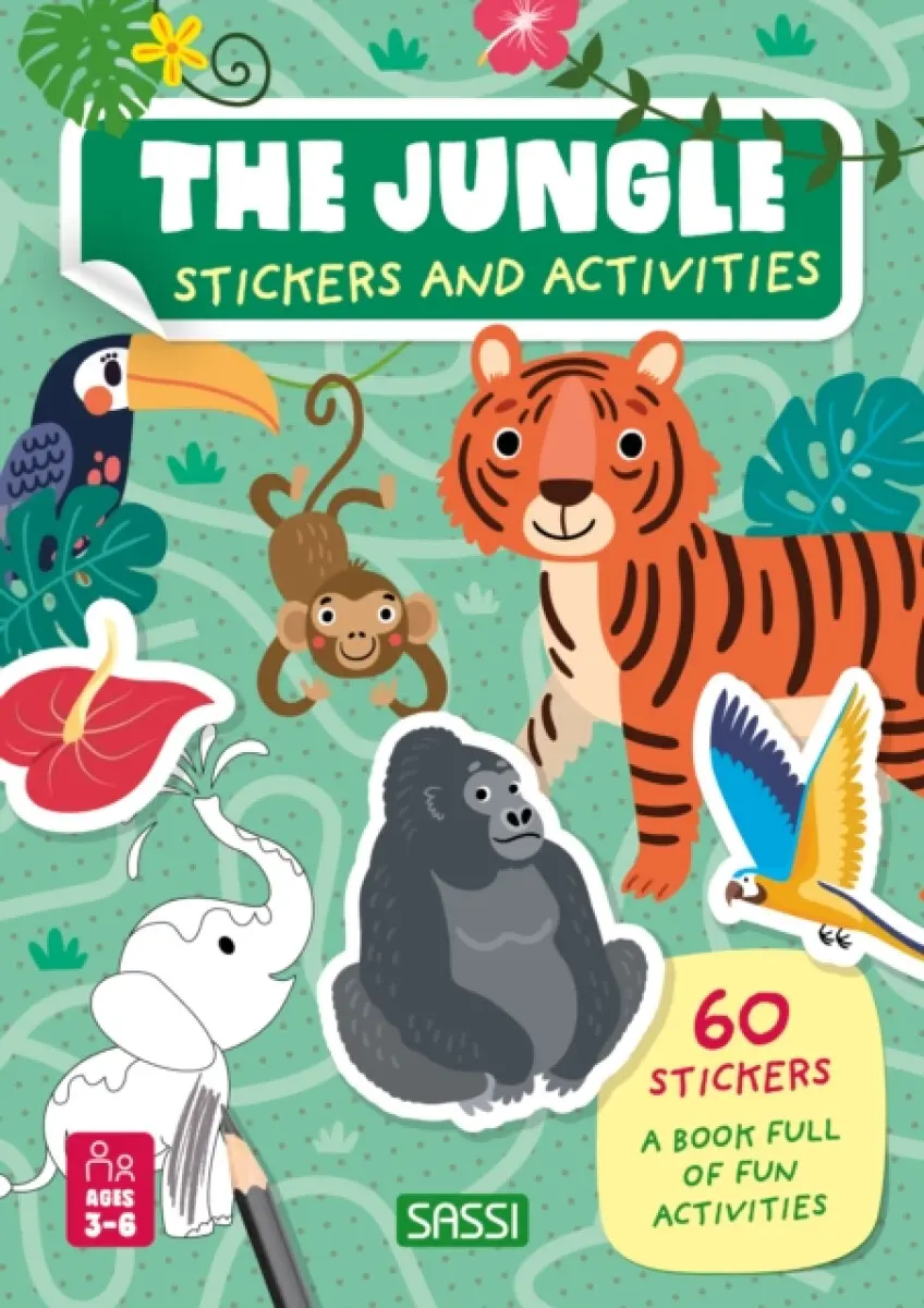 Stickers and Activities. The Jungle - Ester Tome