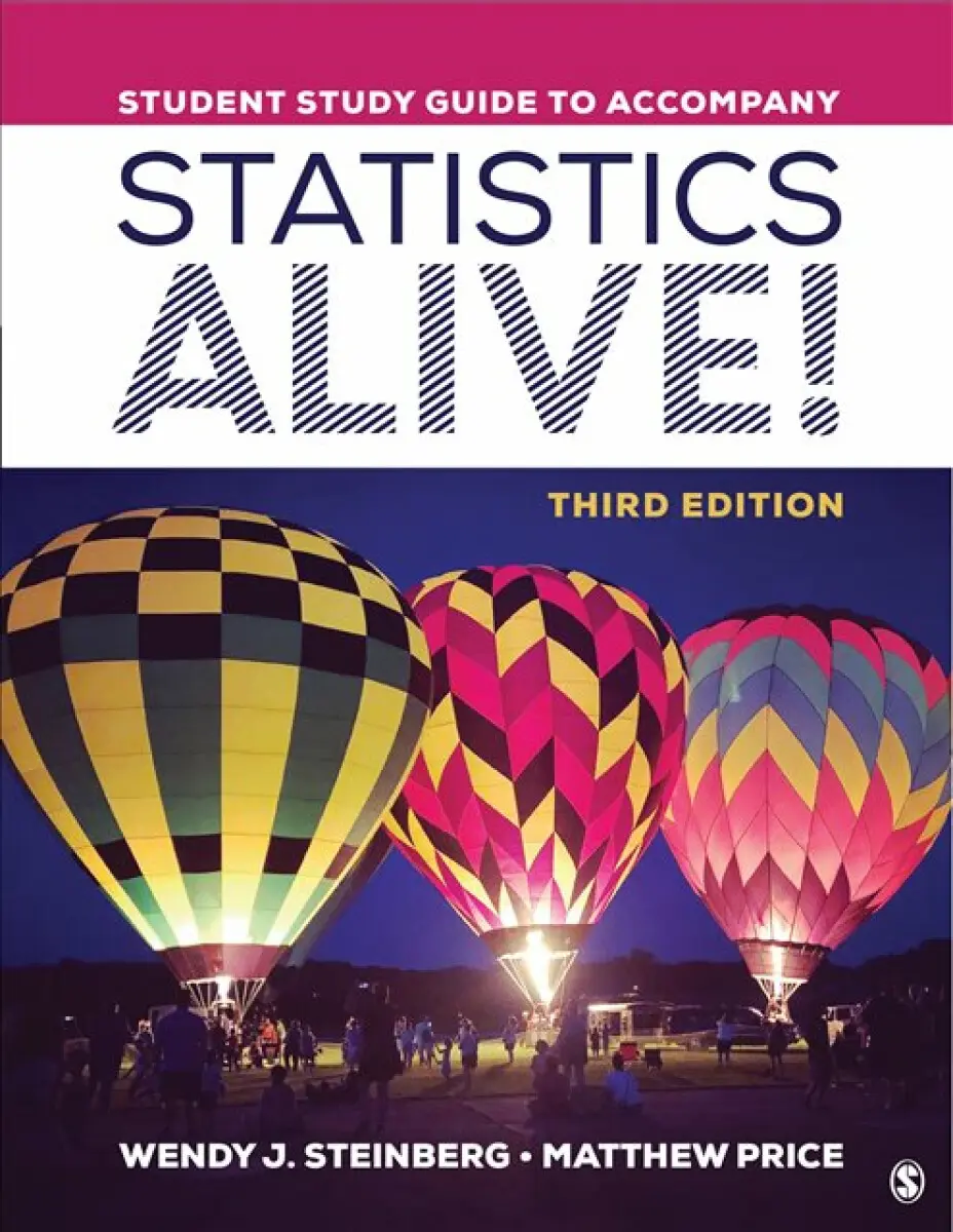 Student Study Guide to Accompany Statistics Alive! - Matthew Price, Zoe Brier, Wendy J. Steinberg