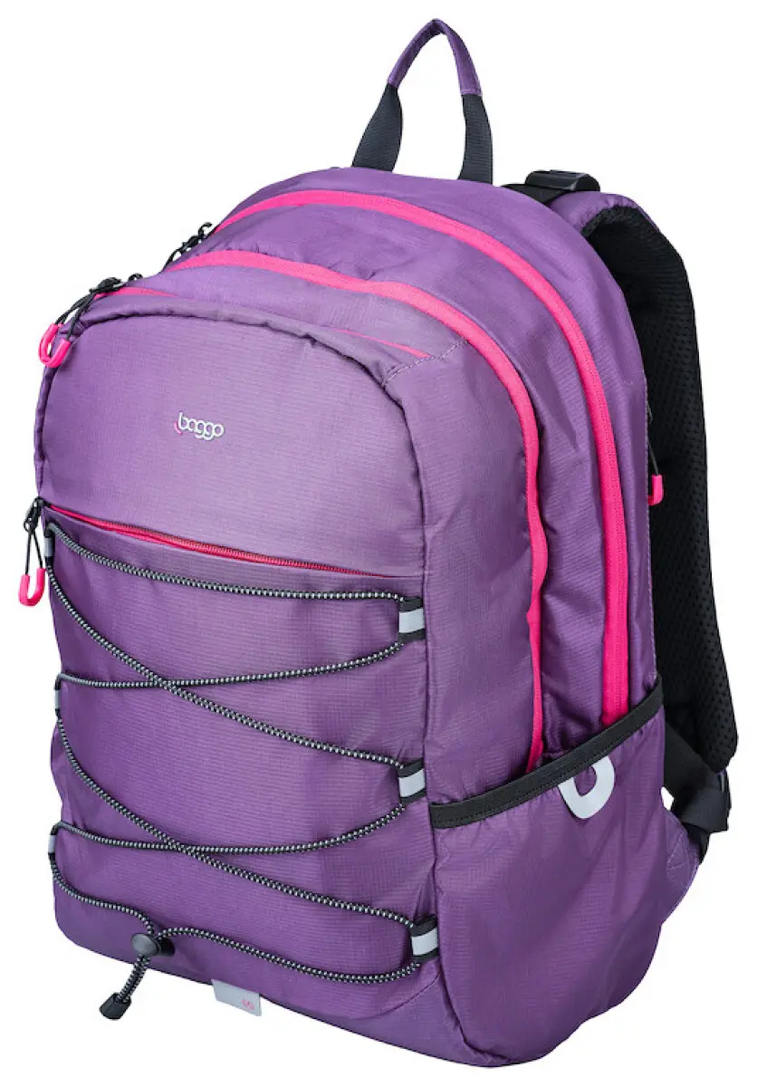Batoh studentský STIL Baggo Tweeny Deep Purple