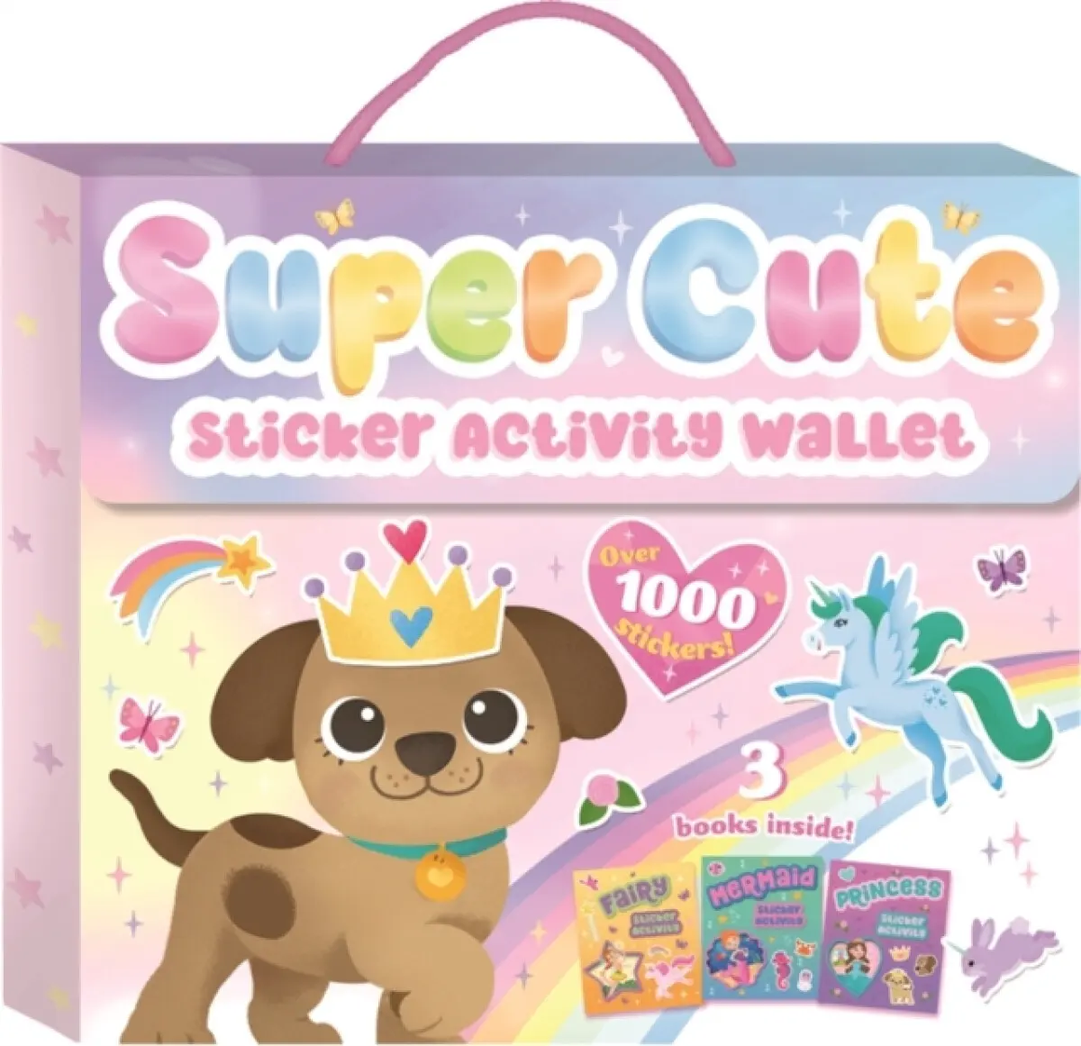 Super Cute Sticker Activity Wallet - Igloo Books Ltd