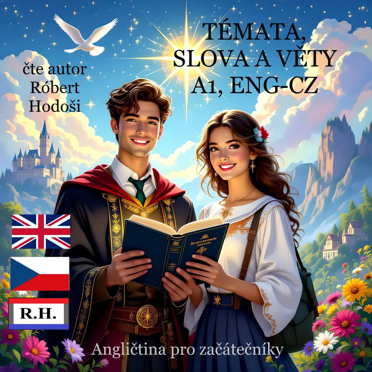 Témata, slova a věty A1, ENG-CZ - Róbert Hodoši - audiokniha