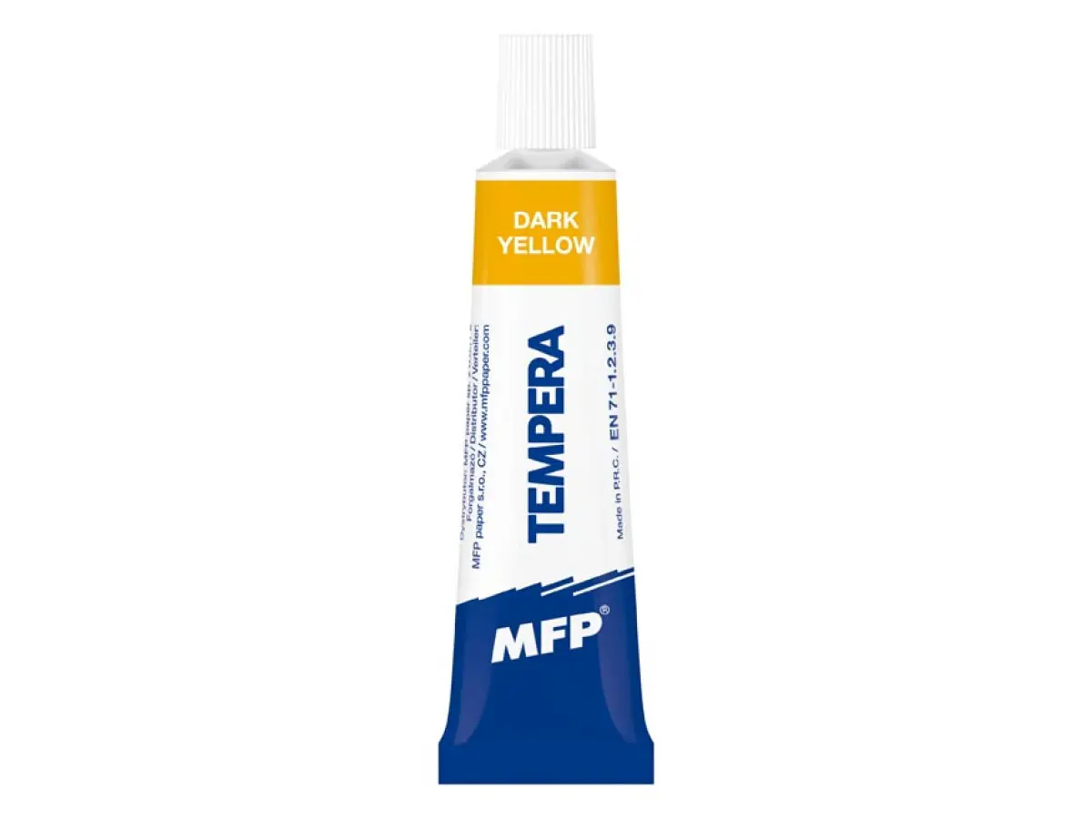 temperové barvy 12ml žlutá tmavá