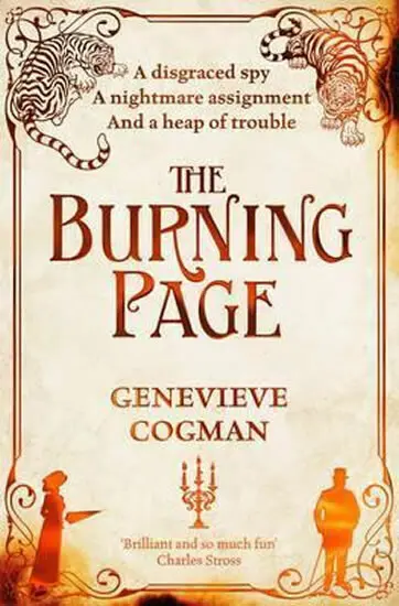 The Burning Page - Genevieve Cogman,The Burning Page - Genevieve Cogman - kniha z kategorie Detektívky