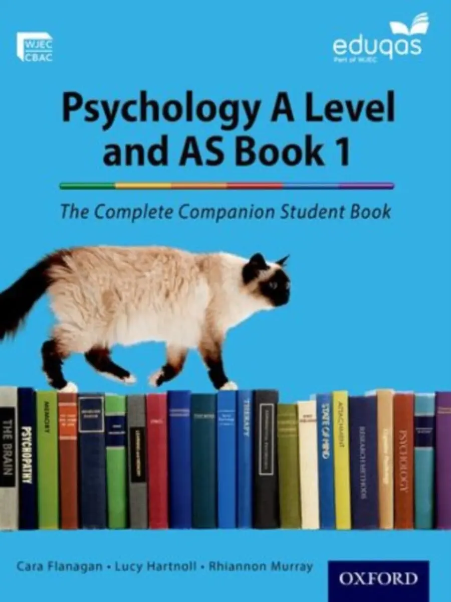 Complete Companions for Eduqas Year 1 and AS Psychology Student Book - Flanagan, Cara a Murray, Rhiannon a Hartnoll, Lucy