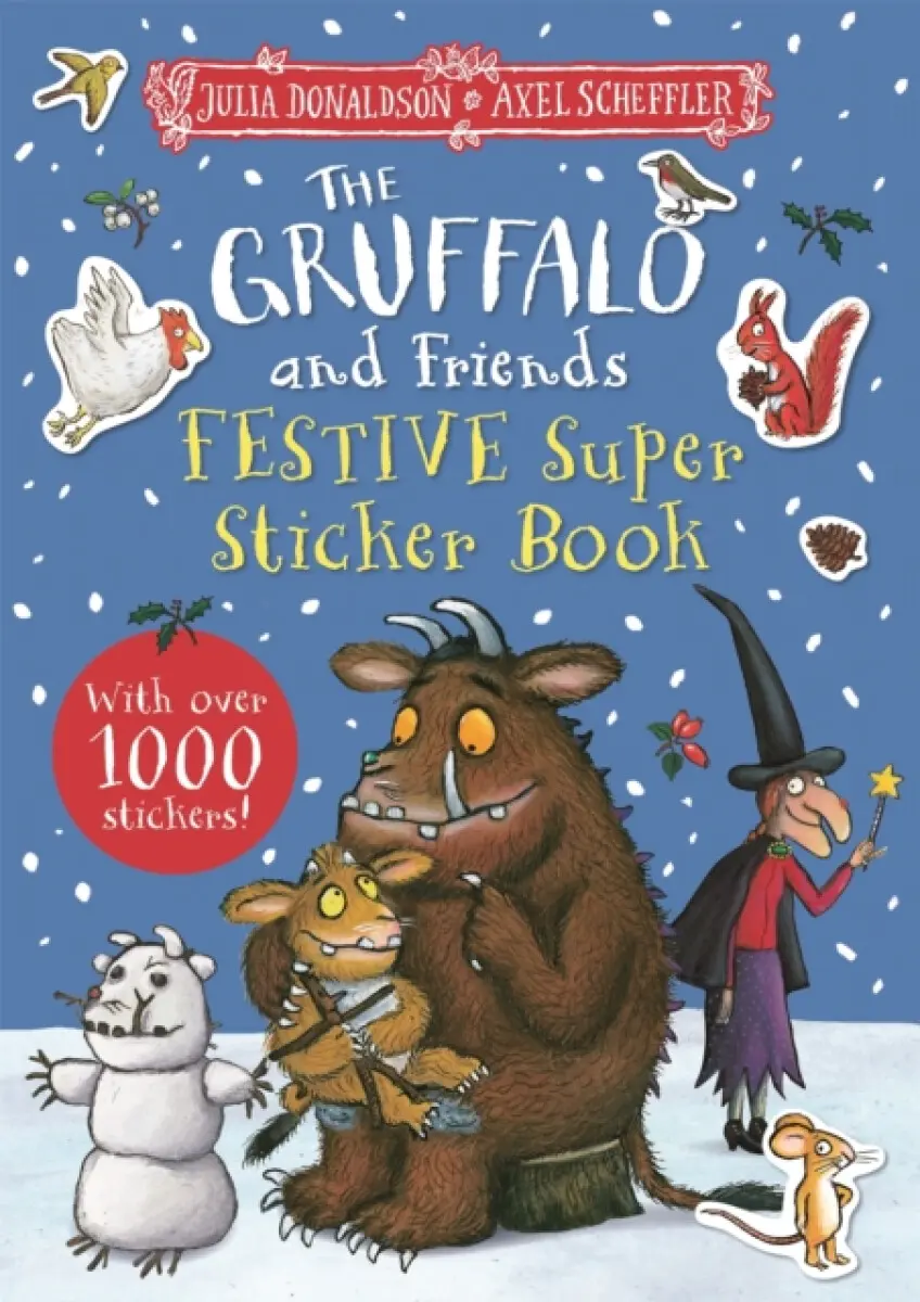 The Gruffalo and Friends Festive Super Sticker Book - Julia Donaldsonová