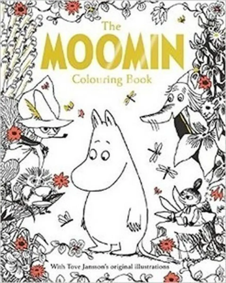 The Moomin Colouring Book,The Moomin Colouring Book - kniha z kategorie Omaľovávanky, vystrihovanie, papier