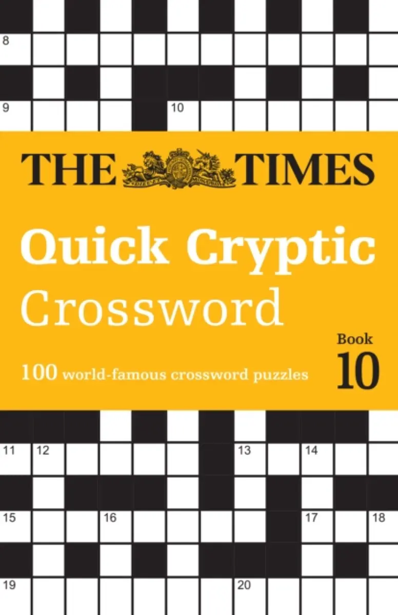The Times Quick Cryptic Crossword Book 10 - The Times Mind Games, John Grimshaw