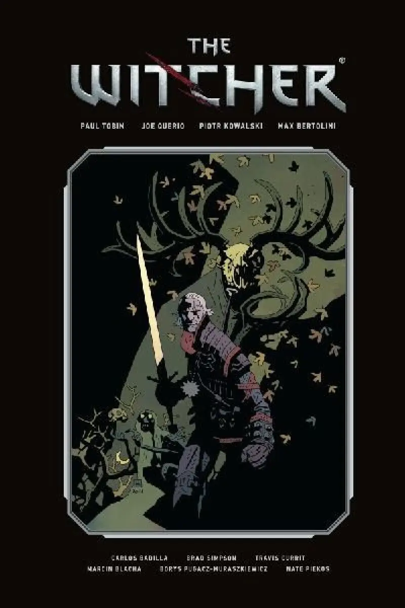 The Witcher (Library Edition (Volume 1)) - Paul Tobin, Joe Querio Piotr Kowalski, Max Bertolini