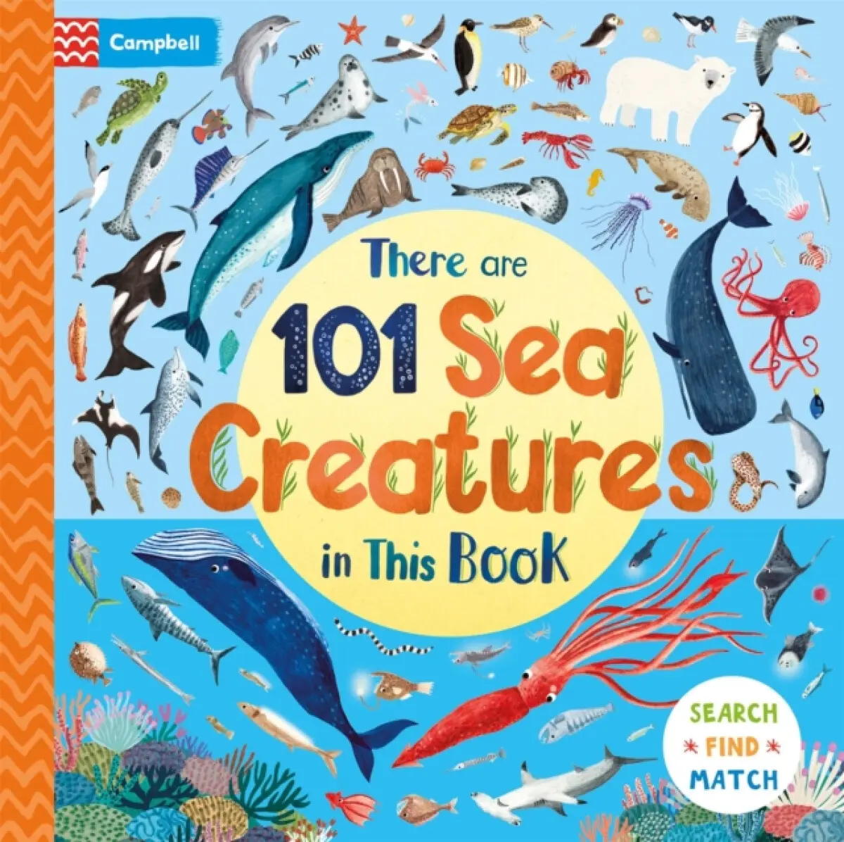 There Are 101 Sea Creatures in This Book - Campbell Books